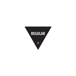 Label Triangle Regular Black 30Mm Removable 500/Roll