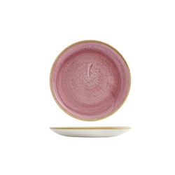 1076400 - Stonecast Coupe Plate 165Mm Pink